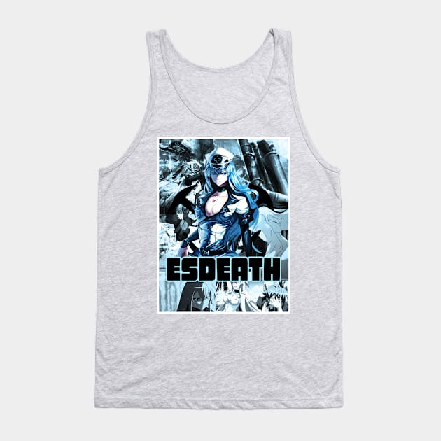 Esdeath Tank Top by Team_AGP2015